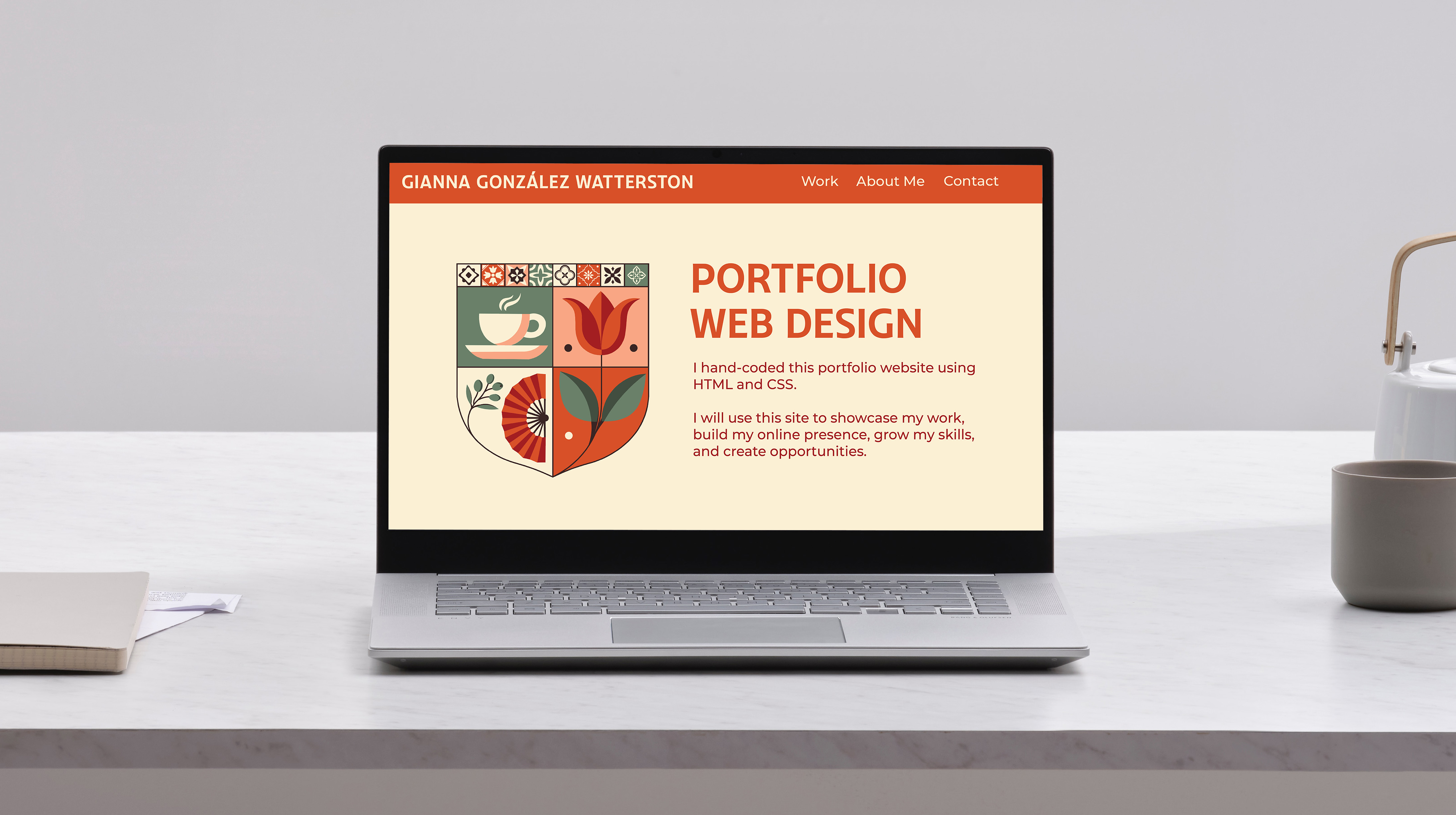 Laptop mockup